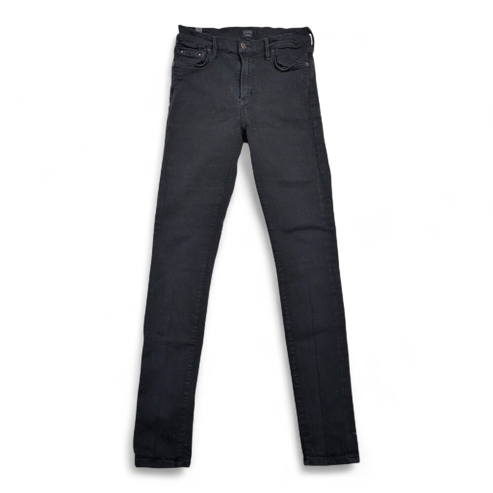 Citizens of Humanity High-Rise Skinny Jeans Black Size‎ 28